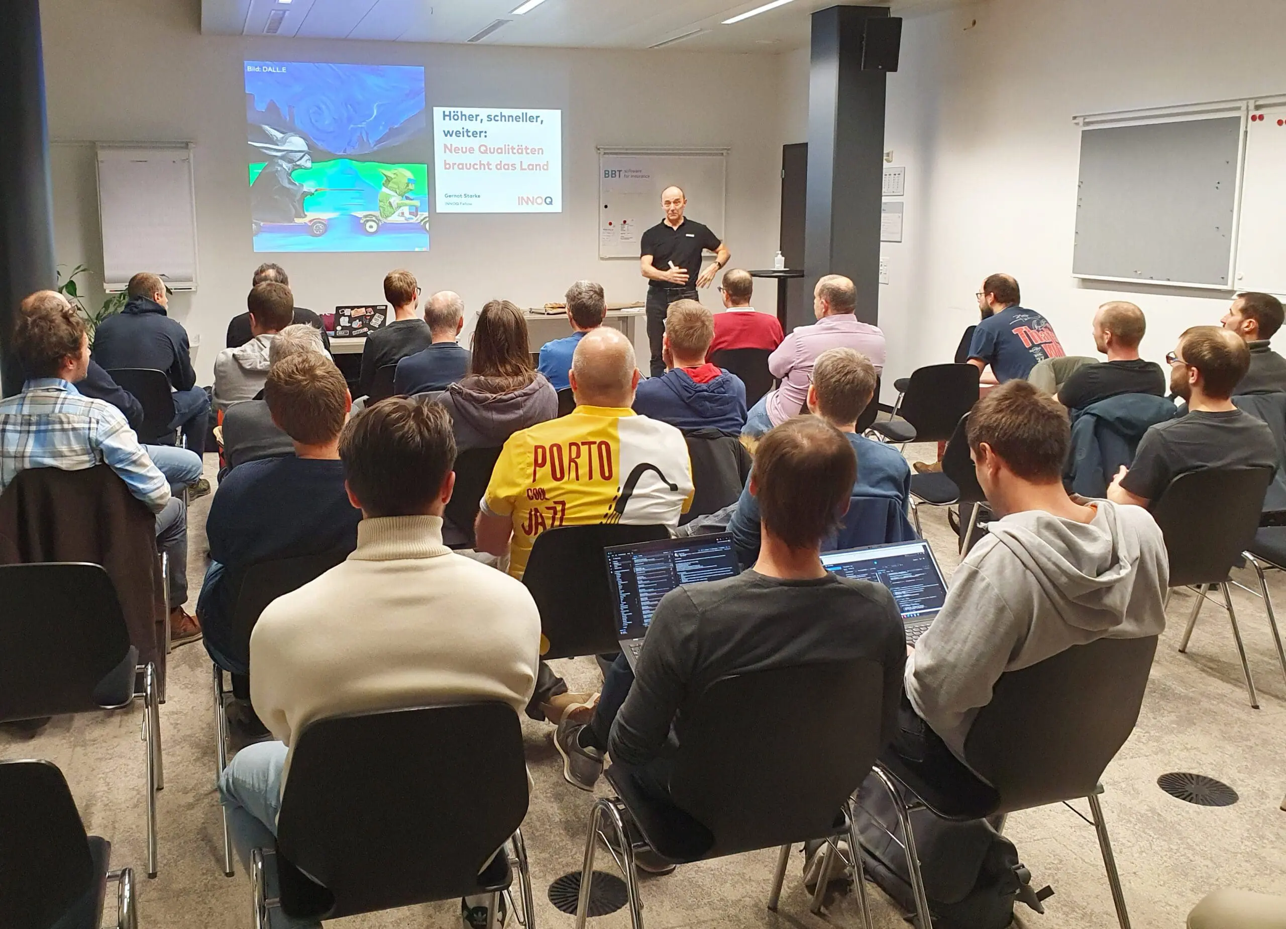 Bild First-class community event with Dr. Gernot Starke